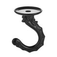 thumbnail image 6 of Uxcell Ceiling Hooks with Hardware Zinc Alloy Black 34x55mm 2Pcs for Hanging Plants, 6 of 6