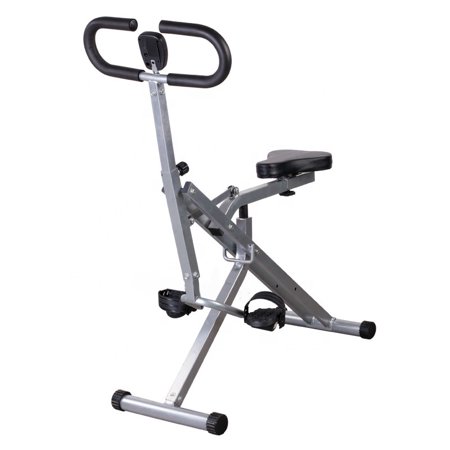 SKONYON Rowing Machine Rower for Glutes Workout Squat Assist Trainer Folding Exercise Bike