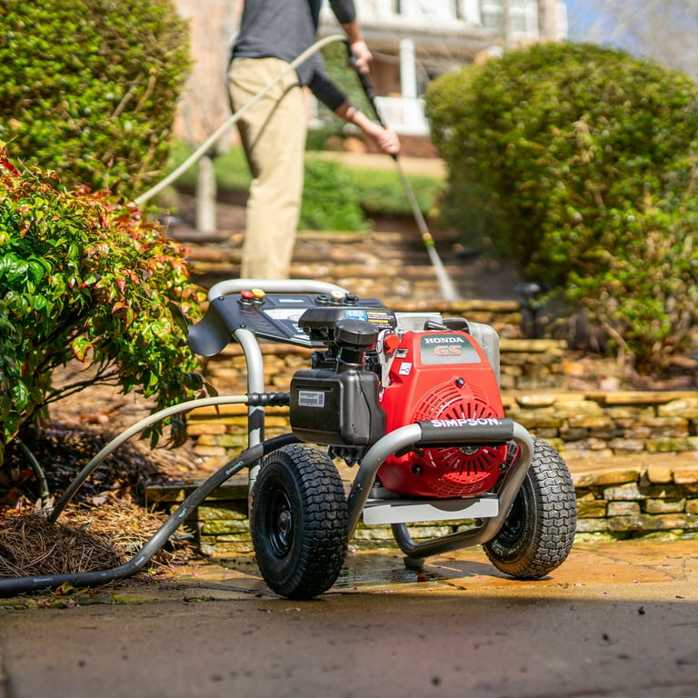 SIMPSON 3400 PSI Professional Gas Pressure Washer with HONDA GS190 and AAA Pro Axial Pump Walmart