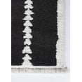 thumbnail image 2 of Momeni Monaco Geometric Polyester Black Area Rug 7'6" X 9'6", 2 of 6
