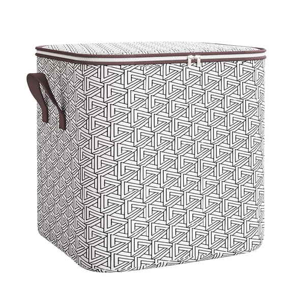 JoyMoreHome Clothes Storage Bags Foldable Storage Bin, Blanket Organizers, Clothing Containers Box with Handles, for Storage Bedding Clothing