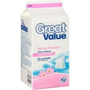 Great Value Spring Showers Liq Fab Soft 51oz Refill