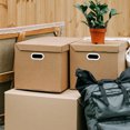 thumbnail image 2 of 10pcs Plastic Cardboard Box Handles Box Handles Transparent Lifting Moving Straps Loop Ring For Small Box Carton Replacement Cardboard Boxes Handles, 2 of 7