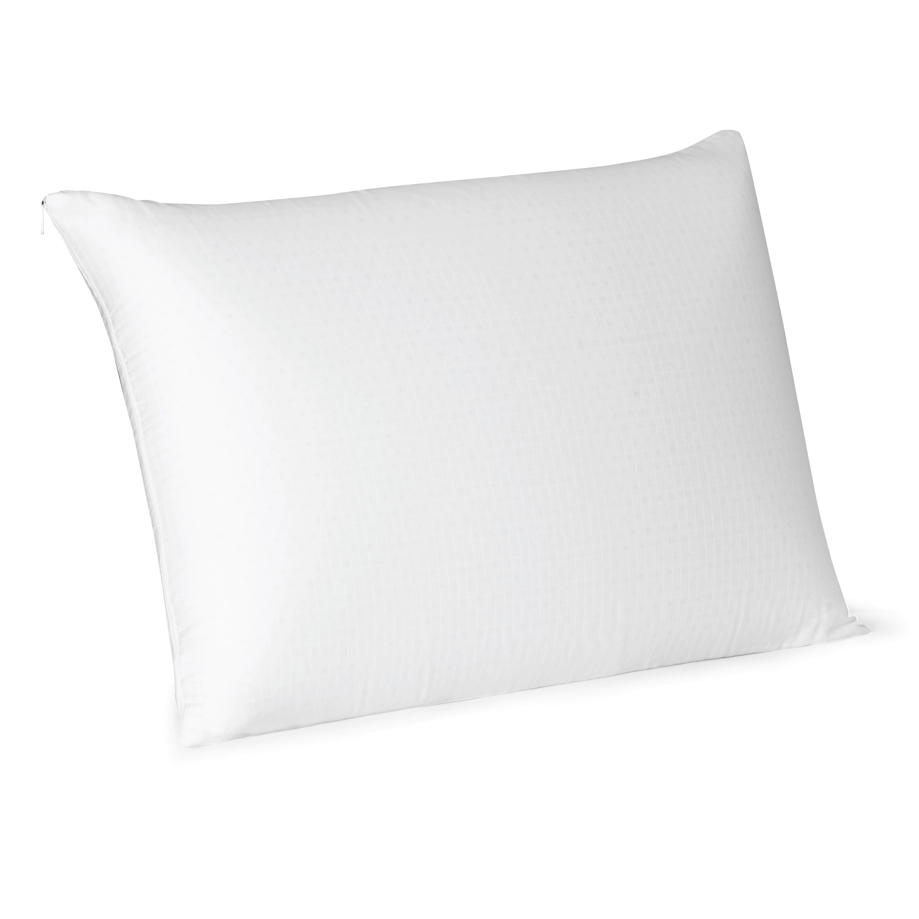 Queen Regular Shape Latex Foam Pillow Cotton Jersey Cover 