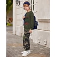 thumbnail image 4 of Arshiner Boys Pant Sets Long Sleeve Shirts and Pants Crewneck Sweatshirt for Fall Winter, 4 of 6