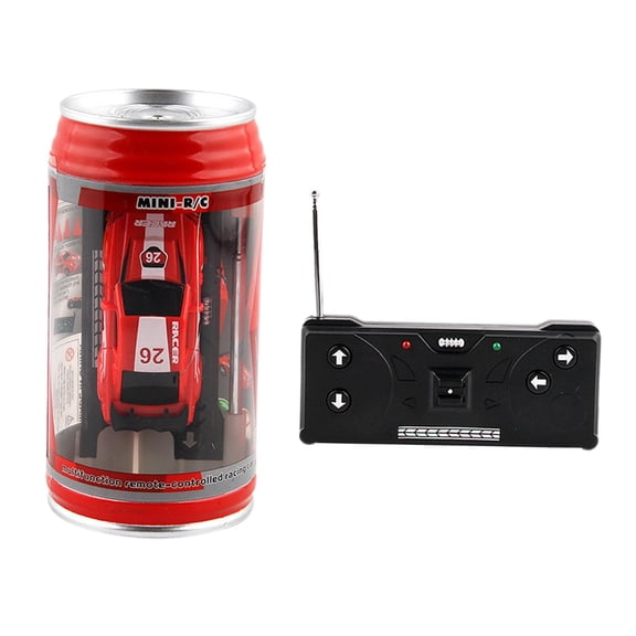 Mini coche RC Coche de control remoto con control remoto Eléctrico Creativo Interior de alta velocidad Rojo