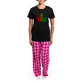thumbnail image 4 of CafePress - Irish Canadian 3D Women's Dark Pajamas - Women's Short Sleeve Print T-Shirt and Pants Dark Cotton Pajama Set, 4 of 7