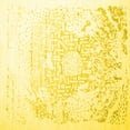thumbnail image 1 of Ahgly Company Machine Washable Indoor Square Abstract Yellow Contemporary Area Rugs, 6' Square, 1 of 4