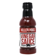 Killer Hogs Vinegar Sauce | Championship Grill and BBQ Sauce for Beef, Steak, Burgers, Pork, and Chicken | Sweet and Tangy and Spicy | 16 Ounces