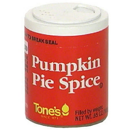 Tone's Pumpkin Pie Spice, 0.65 oz (Pack of 6)