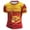 Yellow, variant on Men Soccer Shirts Football Spain Crewneck Short Sleeve Bullfighter Tee Top Classic T Shirt Casual Shirts L