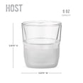 thumbnail image 5 of Host Freeze Cooling Cups, Whiskey Glasses, Cocktail Glasses, 9 oz Set of 2, 5 of 7