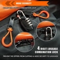 thumbnail image 4 of Bolsa de techo MeeFar XBEEK de 20 pies cúbicos impermeable para todos los coches, 4 of 7