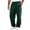 Dark Green, variant on Yungyresw Men's Casual Baggy Pants Drawstring Waist Loose Fit Wide Leg Sweatpants Sport Workout Comfortable Athletic Pants Beige L