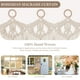 thumbnail image 5 of Cortina de macramé Osunnus Boho, divisor de ambientes grande, 200 x 120 cm, 5 of 7
