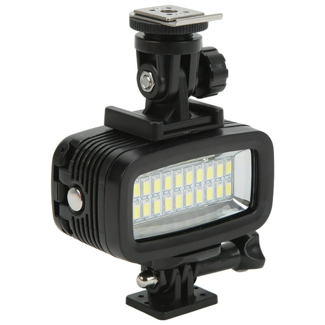 Luz LED Submarina IPX8 Impermeable 40m Buceo Profundo 700LM Iluminación Sin Parpadeo De Alto Brillo Para OSMO Action Onex2 ABS 247G