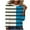 Blue, variant on Kaemgyyd Womens Casual Long Sleeve Shirts Loose Oversized Stripe Crew Neck Tunic Tops Womens Fall Fashion