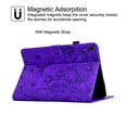 thumbnail image 6 of GSFY Case Compatible with Samsung Galaxy Tab A9 Plus/A9+ 5G 11 inch 2023 (SM-X210/X216/X218), Smart Premium PU Leather Wallet Stand Protective Shell with Stylus Holder Auto Sleep Wake, Purple, 6 of 7