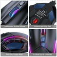 thumbnail image 6 of TSV RGB Gaming Mouse Wired Programmable Ergonomic USB Mice with 6 Level DPI, 13 Color Backlit, 12 Buttons for Laptop PC Computer, High Precision PC Gaming Mice for Desktop, Windows, Mac, Gamer, 6 of 7
