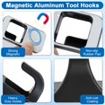 thumbnail image 3 of SHIQI-Magnetic Grill Hooks for Traeger BAC536 Grills Replacement Parts,Strong Magnetic Tool Hooks Grill Accessory, Heavy Duty Magnetic Grills Rack for Smoker Refrigerator Hanging, 3 Pack, 3 of 4