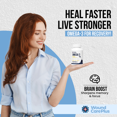 thumbnail image 6 of Wound Care Plus Omega-3 Fish Oil Supplement – 90 Softgels, 6 of 8