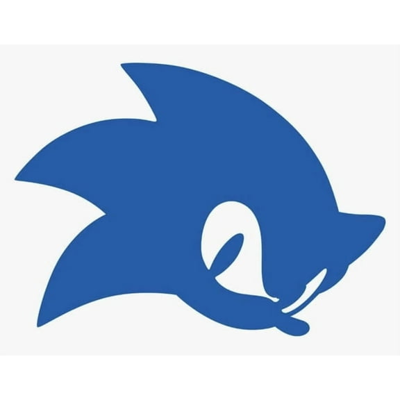 Car Decal Sonic The Hedgehog 6 Inch Professional Sticker for Truck, Car, Tumbler, Cup, Laptop, Decor, Locker, Table, Window Classic Video Games Sega Sonic Tails Knuckles