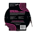 thumbnail image 4 of Cable Trenzado para Instrumentos Ernie Ball negro rojo 7,6 m Recto Acodado, 4 of 4