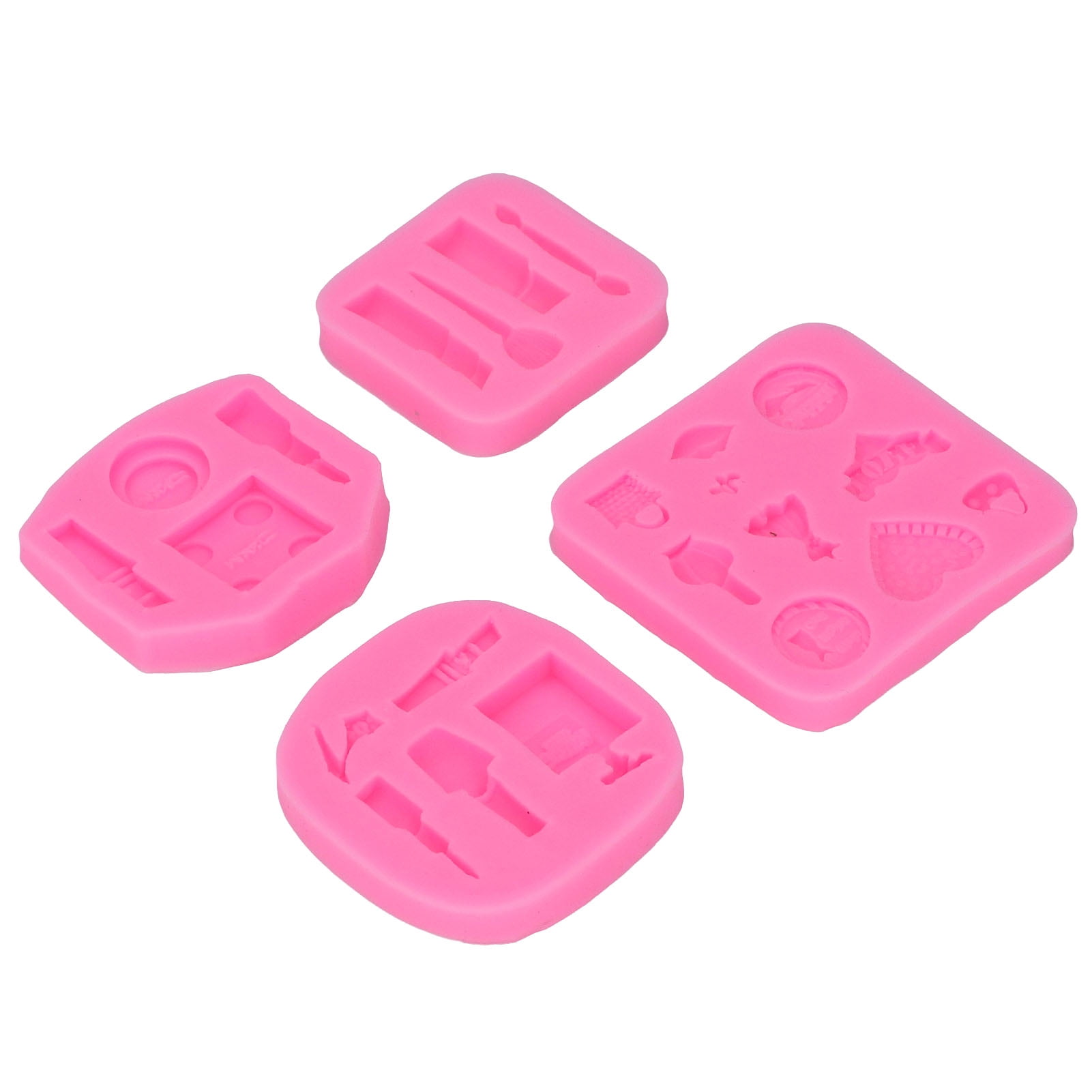 4 cm Square Silicone Mold, Food Safe Silicone Rubber Mould – The