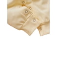 thumbnail image 3 of Qiylii Newborn Long Sleeve Bodysuit Single-breasted Button Round Neck Romper, 3 of 7