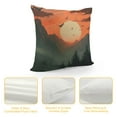 thumbnail image 4 of Autua Birds Sunset Mountain Graphic Decorative Cushion Throw Pillow Cover for Home Couch Living Room Bed Sofa - Multipurpose Use for Car Couch Bedroom 1PC 24x24in, 4 of 5