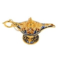 thumbnail image 4 of Genie Light, Zinc Alloy Decor 3D Embossment Collectable Legend Genie Lamp  For, 4 of 8