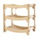 thumbnail image 3 of Alfombrilla rascadora de madera resistente para gatos, protector de sofá antiarañazos, cama de salón, juguete para gatos. Triple nivel, 3 of 9