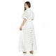 thumbnail image 3 of Vestido largo semi-transparente Roman Fashion /Tallas Extras, 3832 (Blanco) blanco 42, 3 of 7