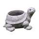 thumbnail image 5 of Maceta de tortuga, maceta de tortuga, florero decorativo, maceta de resina, maceta para estantería, cafetería, decoración del hogar Gris, 5 of 8