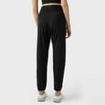 thumbnail image 4 of HXWCHs Women's Straight Leg Yoga Pants Cotton Blend Casual Lounge Active Pants Black S, 4 of 8