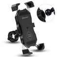 thumbnail image 2 of Bike Phone Holder Mount with Stainless Steel Clamp Arms Anti Shake and Stable 360° Rotation Auto Stretch/Lock Mount Bike Phone Holder Bicycle Phone Mount for Bicycle, Stroller, Scooter, 2 of 7