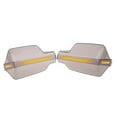 thumbnail image 4 of ziyahi 1 Pair Universal Motorcycle Scooter Hand Guards Handguard for 7/8 Bar Clear, 4 of 9