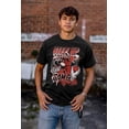 thumbnail image 3 of Athlete Popeye Step Up Your Game Men's Graphic T Shirt Tees Brisco Brands S, 3 of 5