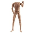 thumbnail image 5 of Figura masculina desnuda, musculosa, articulada, con 28 articulaciones móviles, escala 1:6, de 30 cm. Trigo, 5 of 5