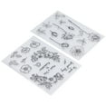 thumbnail image 2 of Clear Stamps, Widely Applicable Safe Reliable Light Weight  Set DIY Interesting  For Greeting Cards For Diaries For Envelopes, 2 of 8