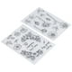 thumbnail image 1 of Sellos transparentes, seguros, fiables, duraderos, reutilizables, interesantes suministros para manualidades decorativas para invitaciones, 2 uds., 1 of 8