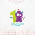 thumbnail image 4 of Inktastic Monster 1st Birthday Girls Baby Dress, 4 of 5