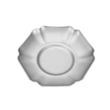 

3.3in Camping Water Cup Saucer Plate for Teacups Coffee Mugs Dessert