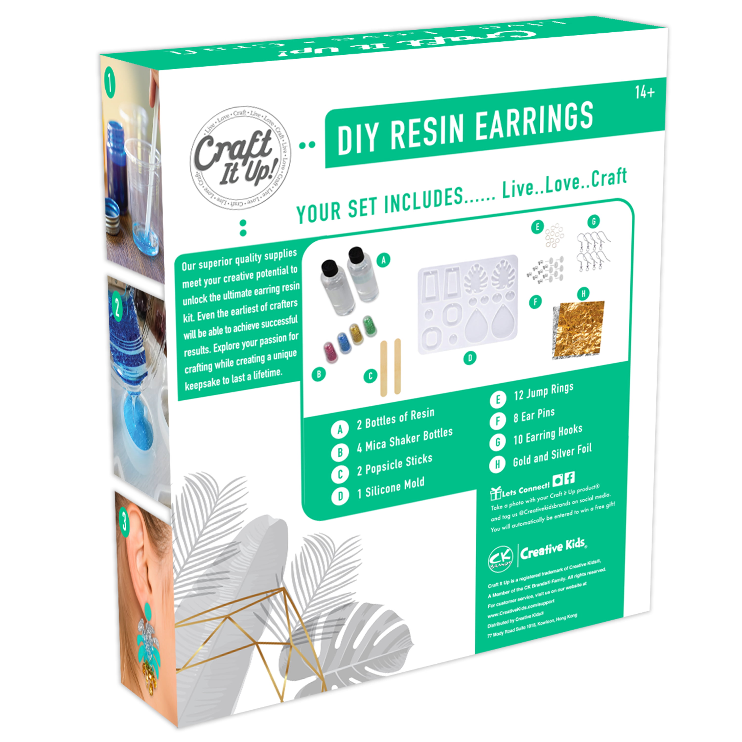 Resin Earring Making Kit – Drippy