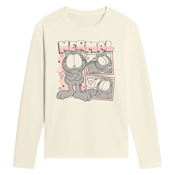 Garfield - Nermal Bootleg - Men's Long Sleeve Graphic T-Shirt