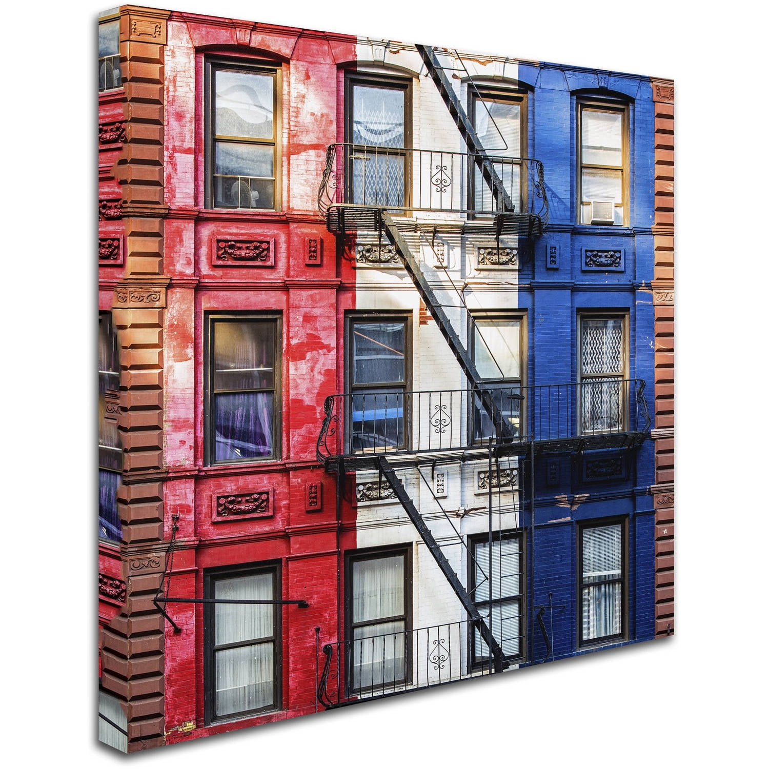 Trademark Fine Art Philippe Hugonnard ' Colors' 14" x 14" Canvas Stretched Art Print (190836121007)