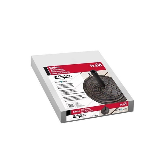 Base Bond 60474A para paraguas, 12 kg, bronce envejecido