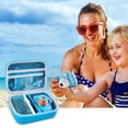 thumbnail image 4 of Kids Camera Case Compatible with Seckton/for Goopow/for Dylanto/for ESOXOFFORE/for Agoigo/for GKTZ/for Anchioo Digital Waterproof Camera. Portable Instant Print Cameras Storage-Blue, 4 of 7