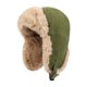 thumbnail image 1 of Gorro Invierno Aviador con Orejeras Plegables Sombrero Ruso Gorro Unisex Material Grueso de Felpa Protección Contra El Frío Y Viento Adecuado P Verde, 1 of 8