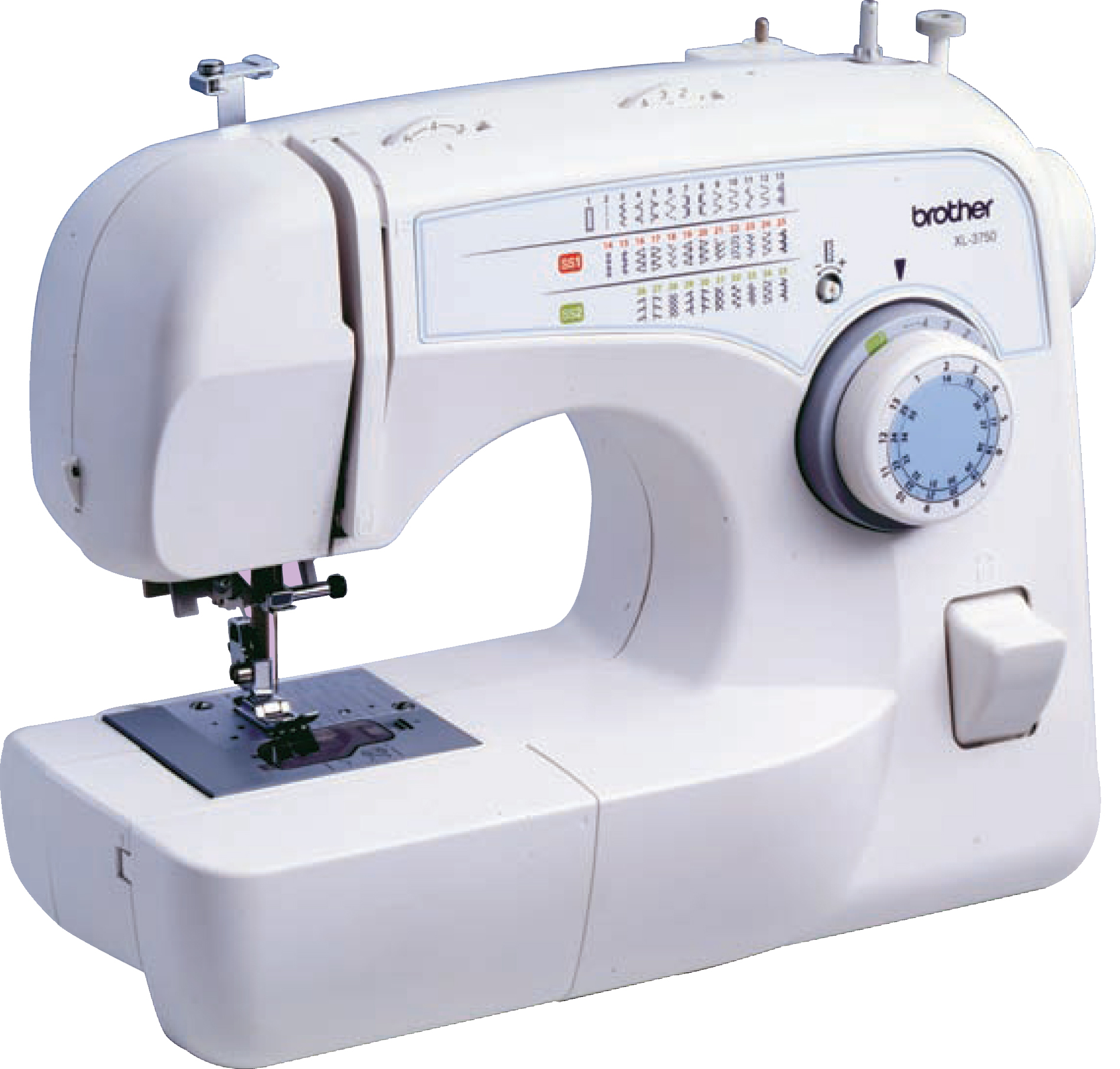Brother Free Arm Sewing Machine XL-3750, 1.0 CT - image 5 of 6